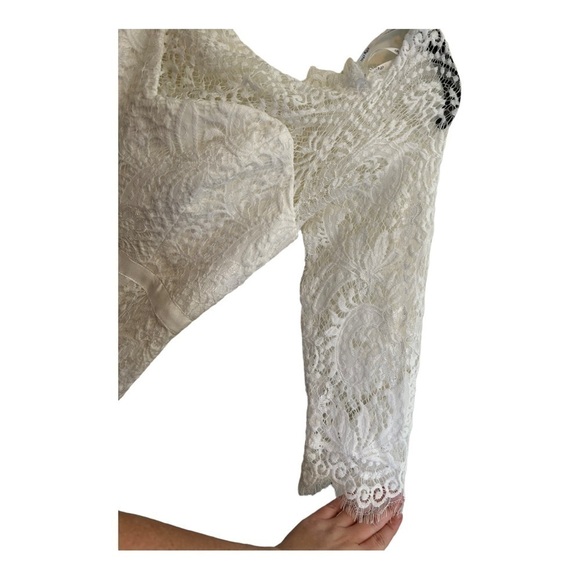 City CHIC Trendy Plus Size Estella Midi Dress in white - Picture 9 of 13